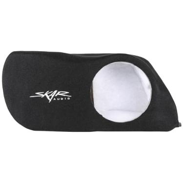 Imagem de Skar Audio Caixa de subwoofer selada única de 25,4 cm compatível com veículos esportivos Honda Civic Hatchback 2017-2021