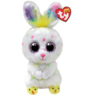 Imagem de Ty Beanie Boo Dusty - White Easter Rabbit - 6"", 37344