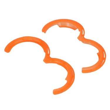 Imagem de Protetor de Hélice de Drone para Avata 2 Com Forte Flexibilidade e Estabilidade, Protetor de Hélice para Avata 2, Protetores de Impacto Projetados para Diminuir Colisões (Laranja)