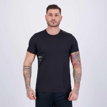 Imagem de Camiseta Oakley Sport Mesh Preta e Cinza-Masculino