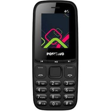Imagem de Celular Simples Para Idosos com rede 4g - positivo
