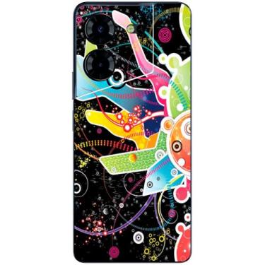 Imagem de Capa Adesivo Skin058 Verso Para Tecno Pova 5 4G (2023) - KawaSkin