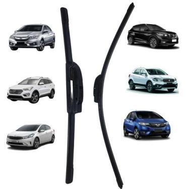 Imagem de Palheta Aerofit Direita E Esquerda Bosch Nissan Kicks 2016 A 2024, DIA