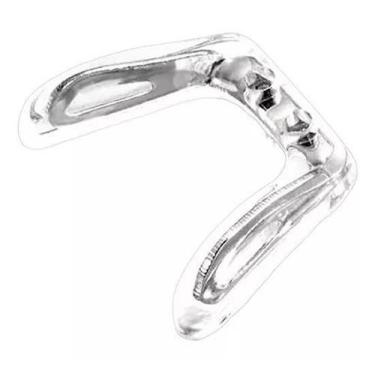 Imagem de Ponte Nariz Anatômica Silicone - Prata - Kit 10 Unidades - Ghc Acessór