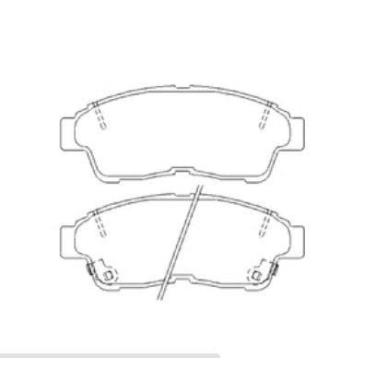 Imagem de Pastilha De Freio Corolla 1.6 Dianteira Com Alarme Sistema Akebono 138