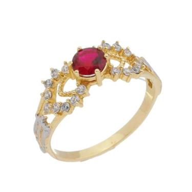 Imagem de Anel Formatura Profissão Curso Direito Banho De Ouro 18k - Gabby Luxo 