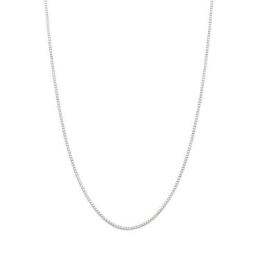 Imagem de Colar de prata 925 unissex veneziana 50 cm rommanel 830058