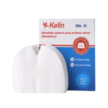 Imagem de Fixador Dentadura 30 Almofada Adesivo Parte Superior upper Cola Adesiv