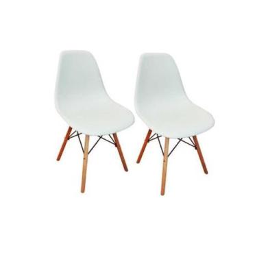 Imagem de Cadeira Eiffel Sala Jantar Cozinha Escritório Charles Eames Branca