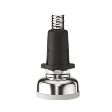 Imagem de Kit 20 Pé Nivelador 21mm + Bucha Sapata Niveladora P/ Móveis - Pezinho