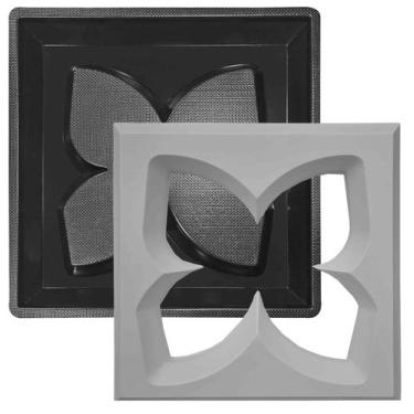 Imagem de Forma 3d Abs Cobogó Concreto Profissional Elemento Vazado - Colombia -