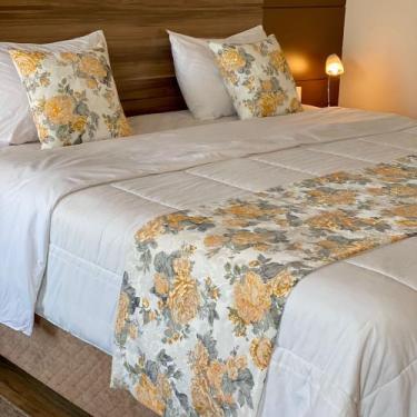 Imagem de Peseira Xale Cama 2 Capas de Almofada Decorativa Cores - MILLENIADECOR