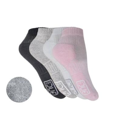 Imagem de Kit 12 Pares de Meia 34/38 Cano Curto Atoalhada SORTIDO - UseDue, 34/3