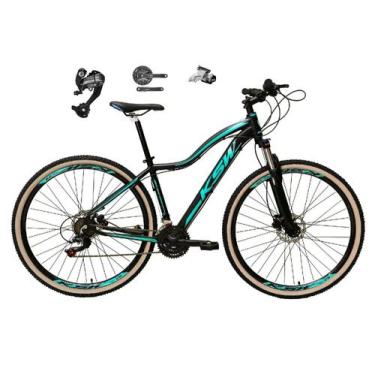 Imagem de Bicicleta Feminina Aro 29 Ksw Mwza 27v Câmbios Shimano Altus Freios Hi