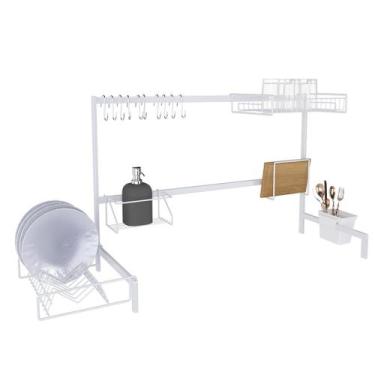 Imagem de Escorredor de Louça Cozinha Modular Suspensa 80,5 cm Autossustentável 