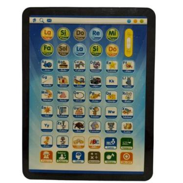Imagem de Tablete Didático Educativo Infantil Crianças Fala Português. - Fun Gam