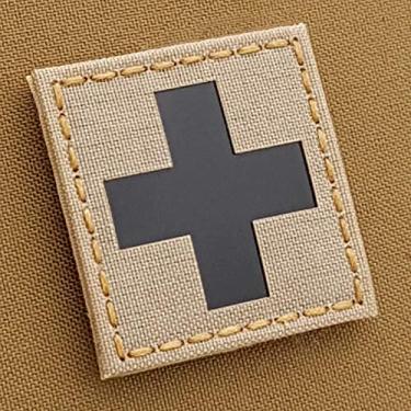 Imagem de IR Desert Sand Tan MED IFAK Medical EMS Patch