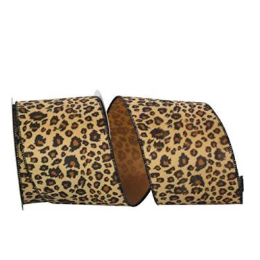 Imagem de Reliant Ribbon Fita de borda com fio peludo Jaguar, 10 cm x 25 metros, multi