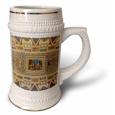 Imagem de 3dRose Hungary, Budapeste, Book Cafe Teiling. - Caneca de Stein, 510 g, 640 ml, branca
