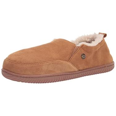 Imagem de Dearfoams Alpine By Dearfoams masculina Zurich fechada nas costas, Uísque, Medium