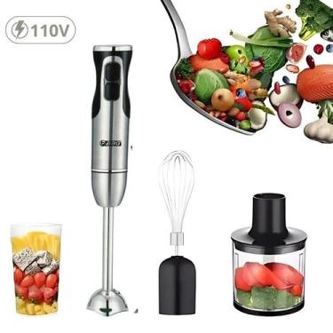 Imagem de Mixer e Processador de Alimentos 4 em 1 110v com Nota Fiscal - BBG