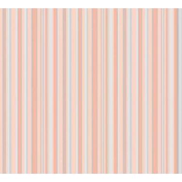 Imagem de Papel de Parede Safari Friends Listrado Rosa SF6216 - IMPORTADO