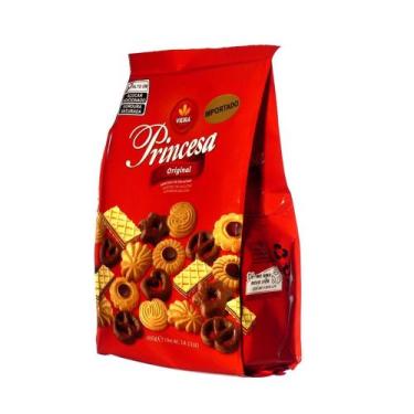 Imagem de Bolacha Biscoito Importado Princesa Original Sortidas 400g - Vieira