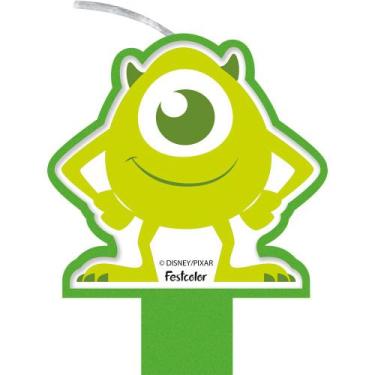 Imagem de Vela Plana Festa Monstros SA - 1 unidade - Festcolor