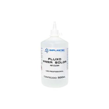 Imagem de Fluxo De Solda Liquido No Clean Bisnaga 500ml - IMPLASTEC