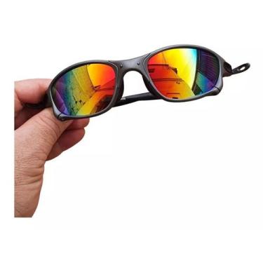 Imagem de Oculos de Sol Doublex Arco-íris Juliet Tamanho Grande X-Metal Pinado P