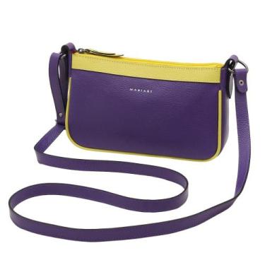 Imagem de Bolsa de Couro Mariart Maragogi, Blueberry, Citrus