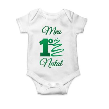 Imagem de Body Bebê Infantil Primeiro Natal Presente Natalino Para Bebê Personal