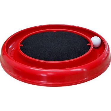 Imagem de Arranhador Interativo para Gatos Grande 40cm com Bolinha Brinquedo Arr