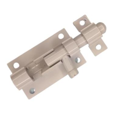 Imagem de Ferrolho de porta janela esquadria de alumínio branco de 50mm - SABRA 