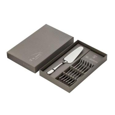 Imagem de Jogo de Bolo Serenity Prata - St James