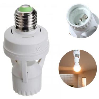 Imagem de Sensor de Presença Soquete  com Fotocélula para Lâmpadas de Até 60W e 