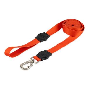 Imagem de Mood Pet Coleira Guia 5 Metros Para Cães Cachorro Adestramento Passeio Porte Grande Médio Pequeno (Red, P)