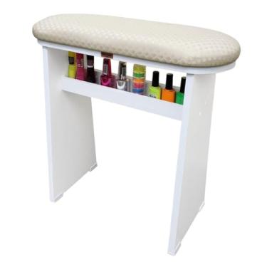 Imagem de Apoio Suporte Das Pernas ou Pé Pedicure Manicure Ergonômico Nails EXTREMO CONFORTO Modelo Premium (Champagne)