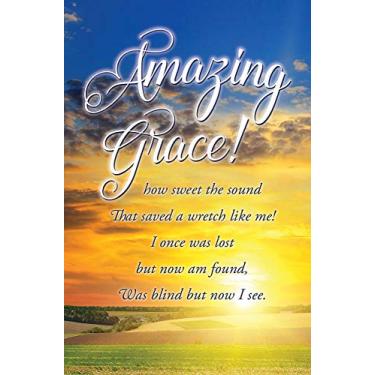 Imagem de Boletim da igreja 27,94 cm - Inspirador - Louvor - Incrível Graça! (Pacote com 100)