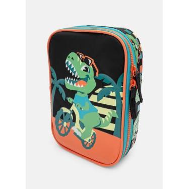 Imagem de Estojo Grande Dino Miami - Puket, UN, PRETO