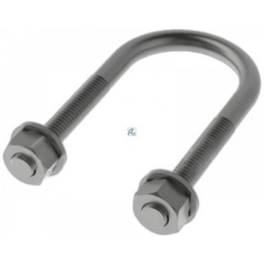 Imagem de Abracadeira Tipo U Vergalhao Perfilaco   6X3/8 10 Pecas A4017