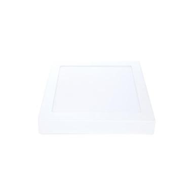 Imagem de Painél led quadrado de sobrepor 6500k 18w branco bivolt - avant