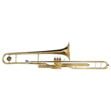 Imagem de Trombone Longo de Pisto em BB Michael WTPM35N Pisto Laqueado