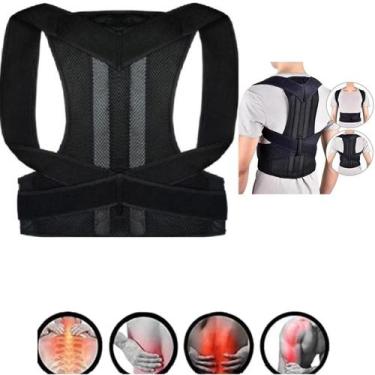 Imagem de Faixa Abdominal Cinta Lombar Masculina Cinta Para Coluna - LIPPIN