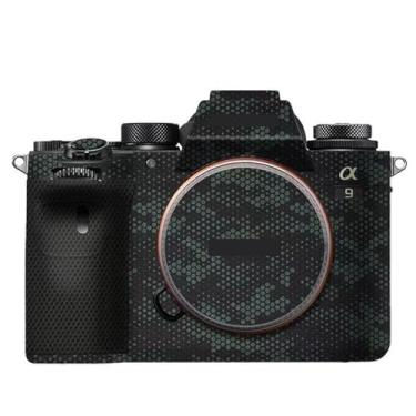 Imagem de Película de decalque para Sony A9 Película de vinil antirarranhões Mirrorless Camera Body Protective Sticker Coat A 9 (Mamba Green)