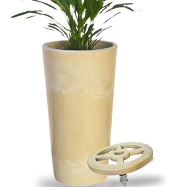 Imagem de Kit com Vaso de Planta e Suporte com Roda Para Decoração - Alpe & Arit