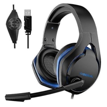 Imagem de Headset Gamer Xiberia V22 com Fio USB - Microfone, Cabo de 2,2m