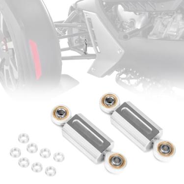 Imagem de Links de extremidade de barra oscilante de alumínio para Can-Am Ryker 600/900 / Rally (2019-2025) e esporte (2022-2025) | Kit de extremidade de haste (Chrome1)