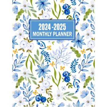 Imagem de 2024-2025 Monthly Planner: January 2024 To December 2025,Two Year Schedule Organizer with Notes,Birthdays and More