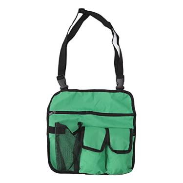 Imagem de Cadeira de acampamento Saco de suspensão, bolsa de apoio de braço da cadeira de acampamento, bolsa de armazenamento de cadeira de praia para pendurar em cadeiras de rodas, (Green)